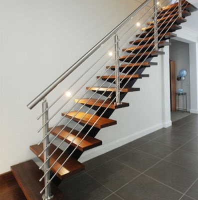 Modern Stairs Railing Designs In Steel