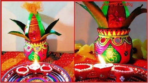 Navratri Kalash Decoration