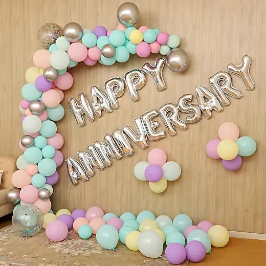 happy anniversary decoration at home 