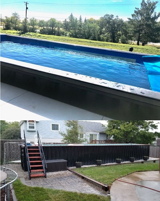 Above-ground Container Pool