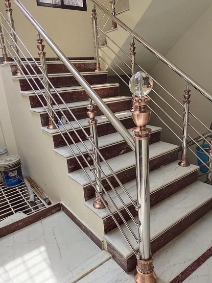 Best Steel Railing Designs For Stairs
