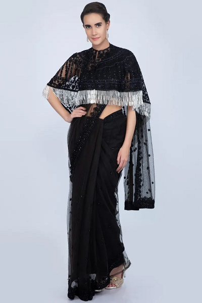 Black Saree For Party