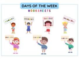 9 Worksheets for Kids to Learn the Days of the Week