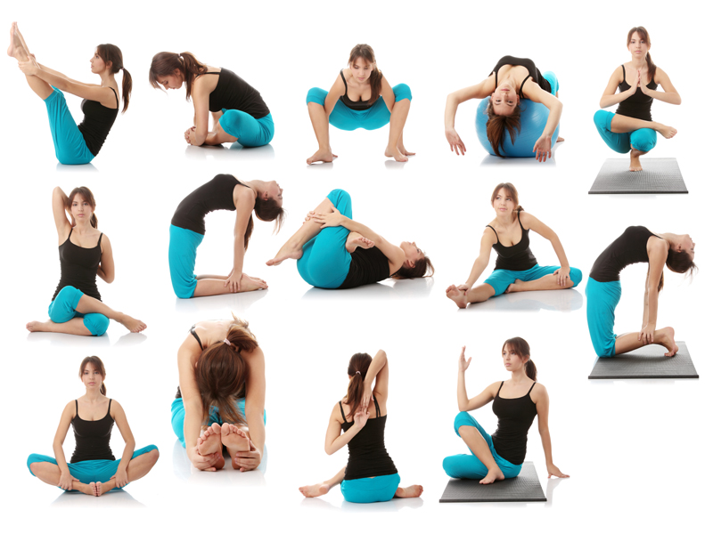 Different Yoga Asanas