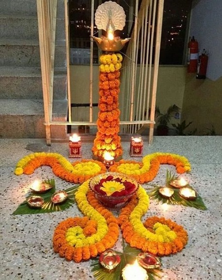 Diwali Lamp Decoration