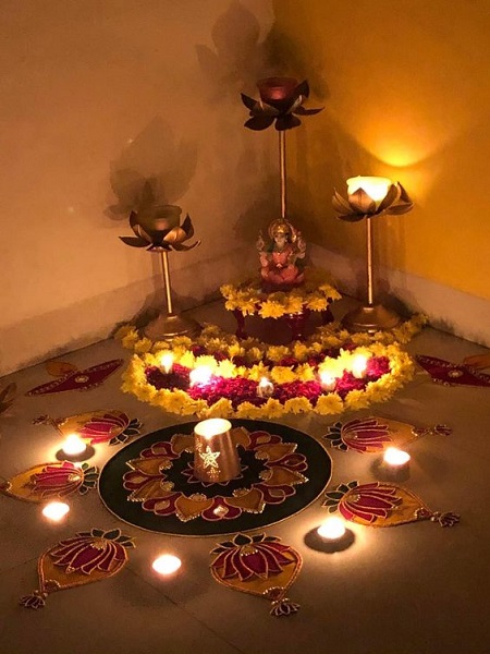 decorated diya at Best Price in Indore | amazing arts
