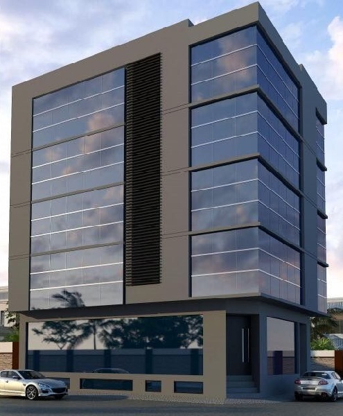 Exclusive Home Elevation Glass Design