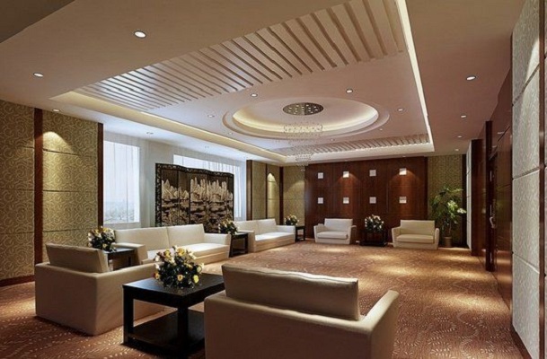 False Ceiling Design For The Lobby