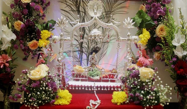 Floral Decoration For Janmashtami