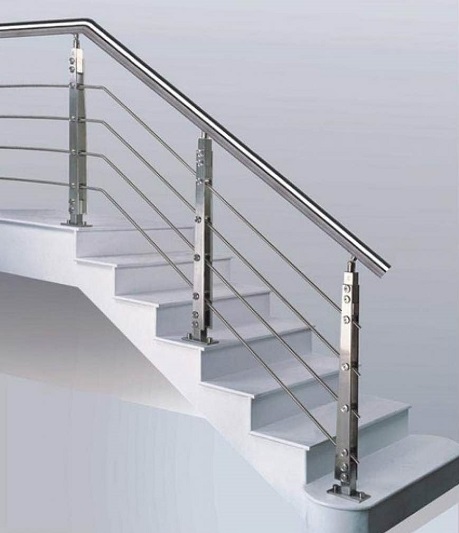 House Steel Stairs Railing Design