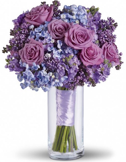 Lavender flower bookey 