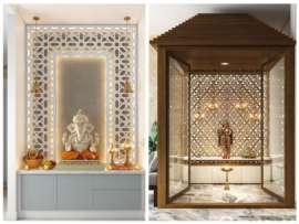 15 Modern Mandir Jali Designs For Home In 2023