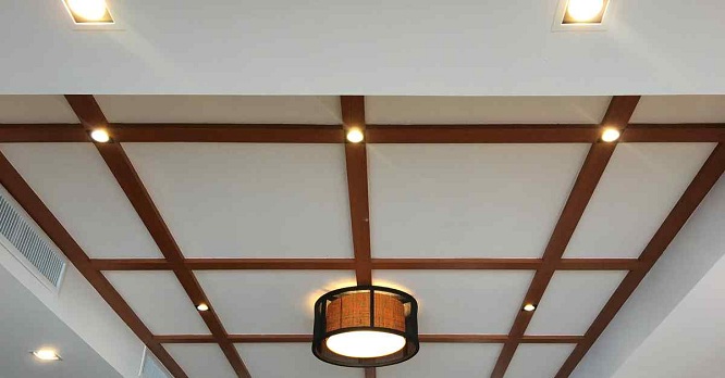 PVC Ceiling Design For The Lobby