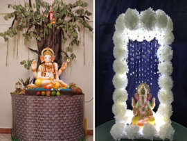 20 Simple DIY Ganpati Decorations For Vinayaka Chavithi 2024