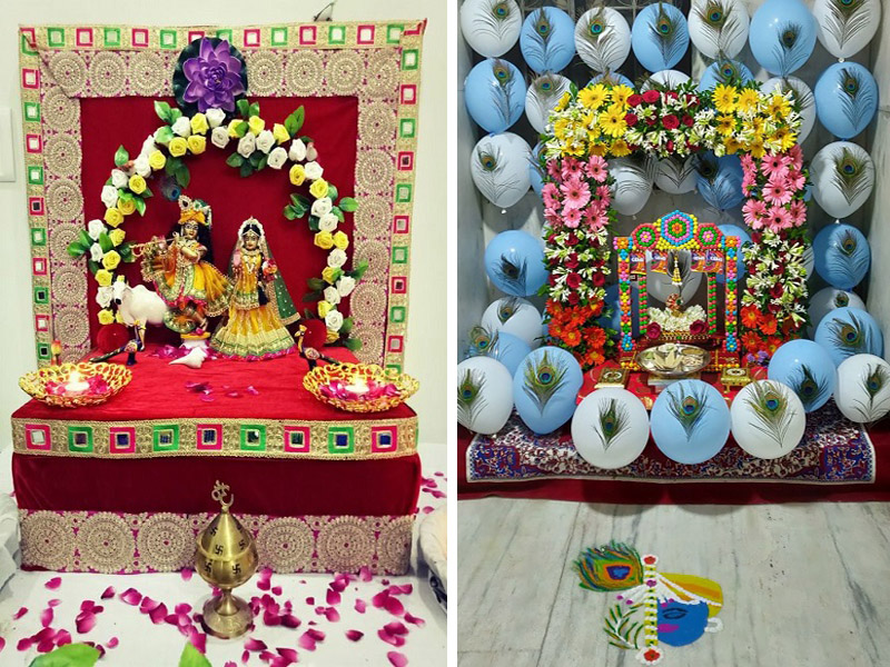 Simple Krishna Janmashtami Decoration Ideas 2023