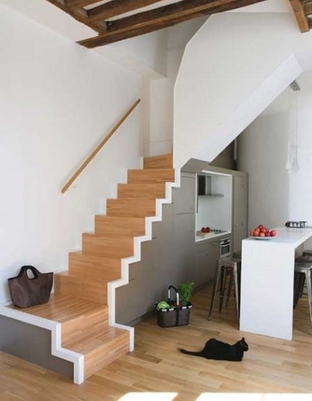Small Area Staircase Design