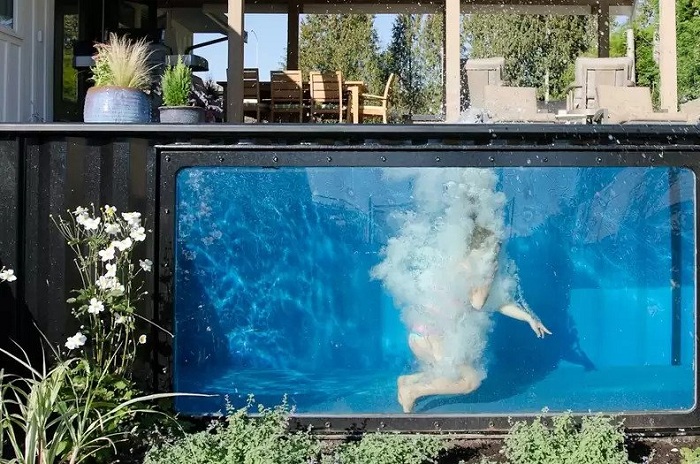 Small Storage Container Pool