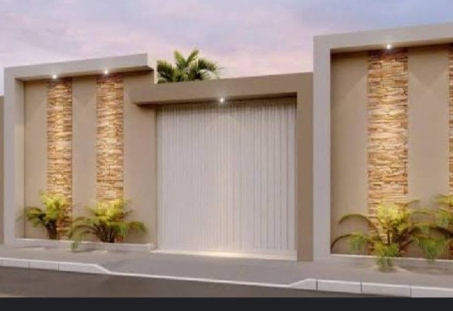 Sophisticated Compound Wall Front Elevation Design