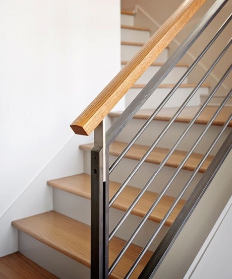 Staircase Steel Railing Design