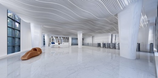 Stand-out Lobby Ceiling Design