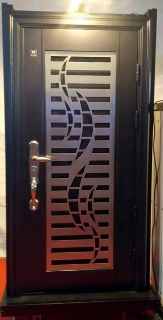 Steel Jali Door Design