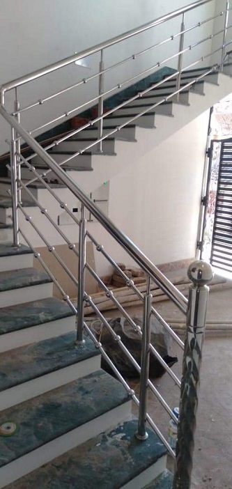 Steel Railing For Stairs Design