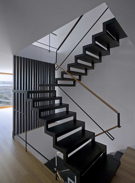 Steel Stairs Design For Small Space