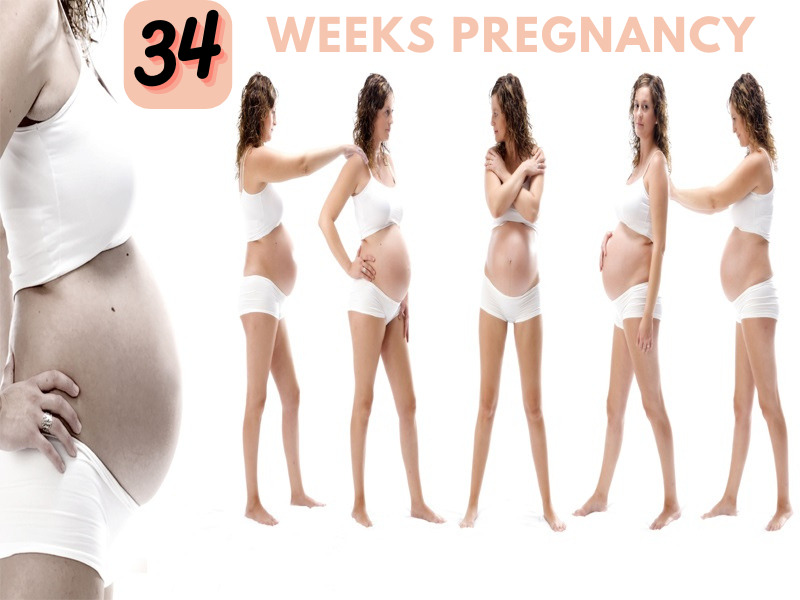 34 Weeks Pregnant Symptoms And Baby's Development