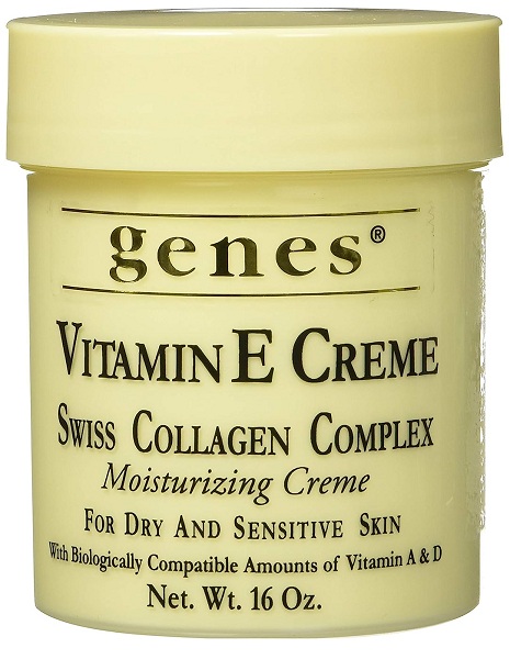 Genes Vitamin E Creme Swiss Collagen Complex Moisturizing Crème