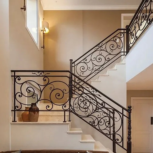 Iron Grill Design For Stairs