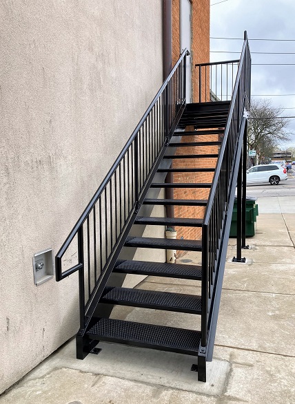 Iron Stair Design Outside