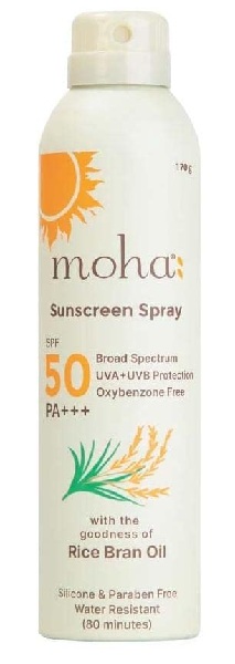MOHA SPF 50 Sunscreen Spray
