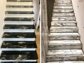 15 Modern Granite Stairs Designs For Home In India 2024