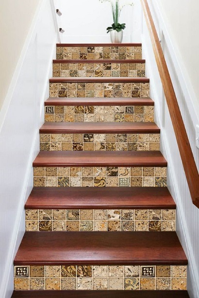 Modern Stairs Tile Design