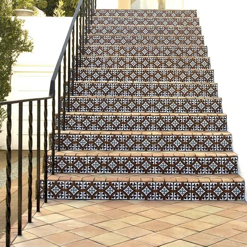 Outdoor Stair Tiles Design