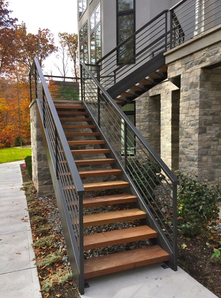 Outside Staircase Design For Homes