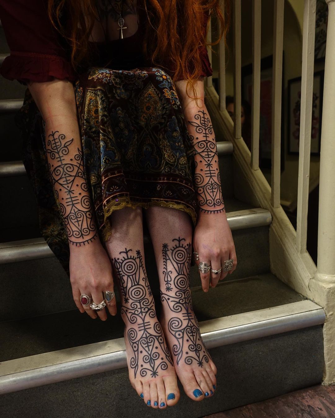 Pictish Tribal Pattern Tattoo
