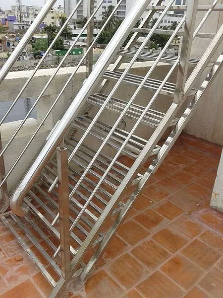 Ss Steel Staircase Design