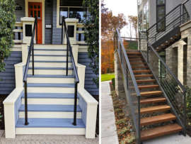 20 Simple Outdoor Stairs Design Ideas For House 2024