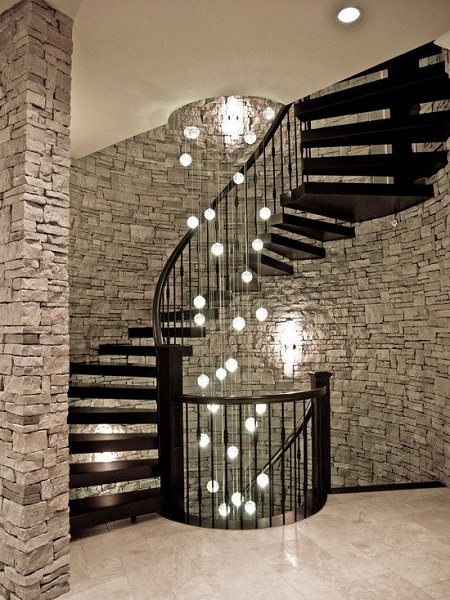 Spiral Staircase Decorating Ideas