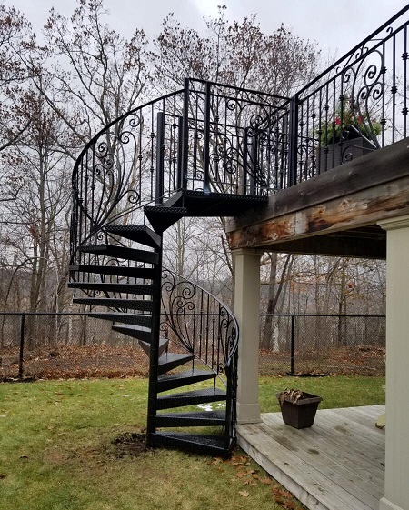 Spiral Staircase Design Outdoor