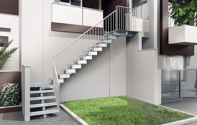Stair Design For Small House Outside