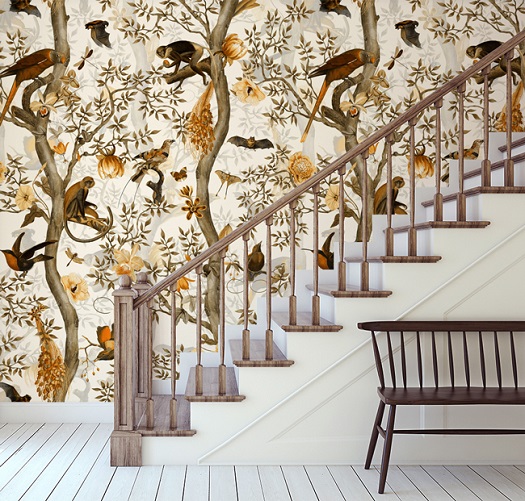 Staircase Wall Painting Ideas