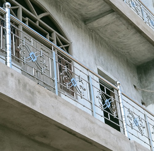 Steel Railing Balcony New Design