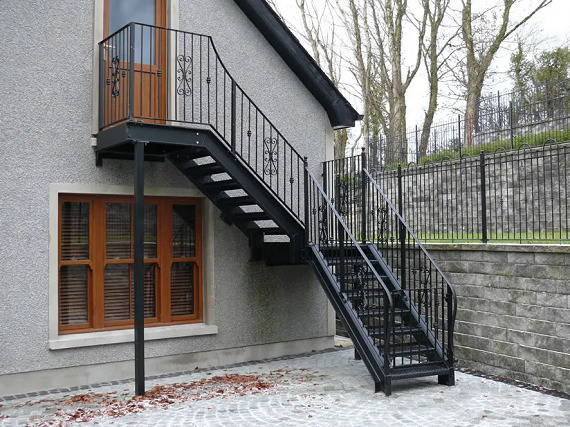 Steel Staircase Design For Homes