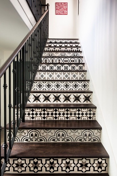 Tiled Stairs Idea