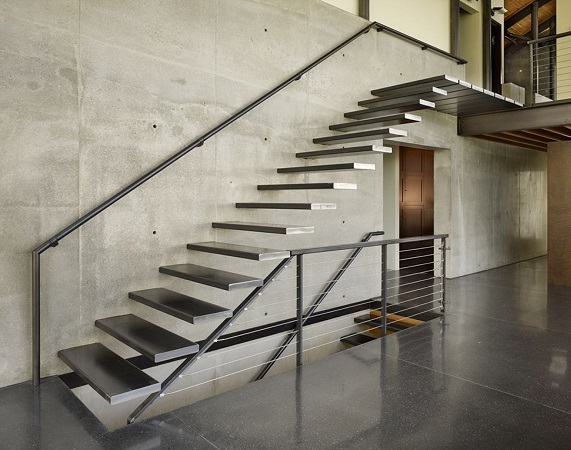 Trendy Steel Stairs Design