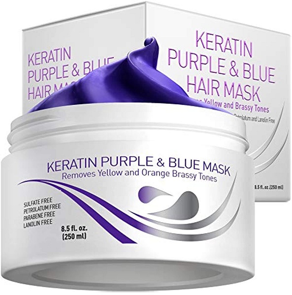 Vitamins Keratin Purple Hair Mask
