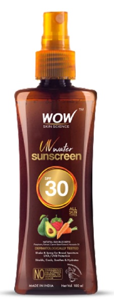 WOW Skin Quick Absorbent Oil-free Sunscreen Spray with SPF 30