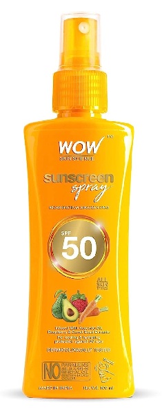 WOW Skin Science UV Sunscreen Spray with SPF 50